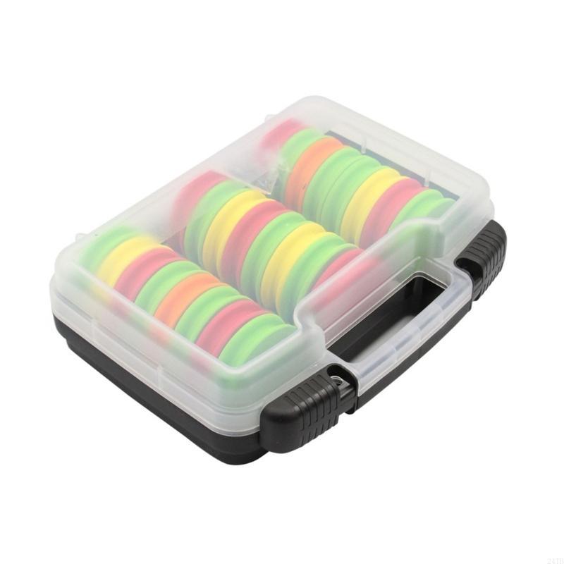24 قطعة حامل تخزين خط الصيد مع - مراجعة Fishing Line Dispenser وسعره