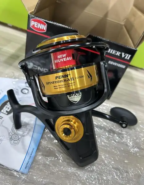 بكرة صيد سمك التونة دوارة للجس - مراجعة Penn Reel Spinfisher وسعره