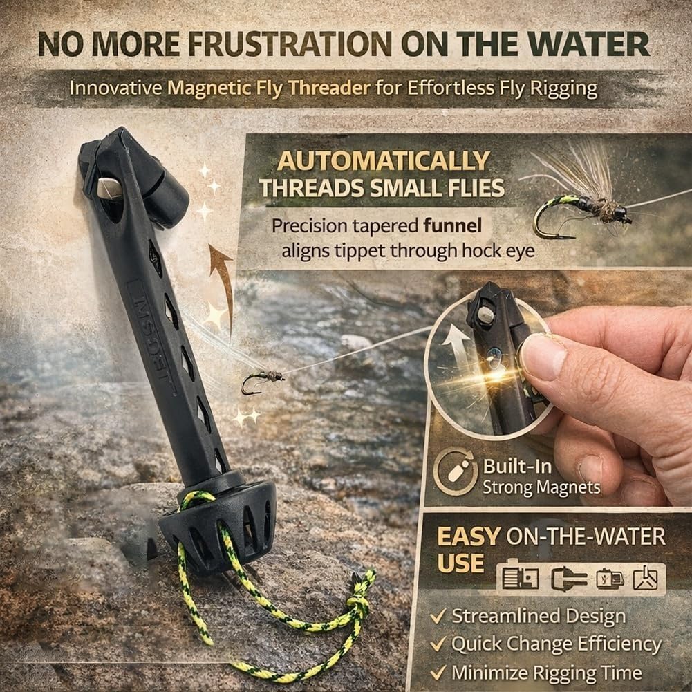أداة محمولة مغناطيسية لربط خيو - مراجعة Fishing Line Dispenser وسعره