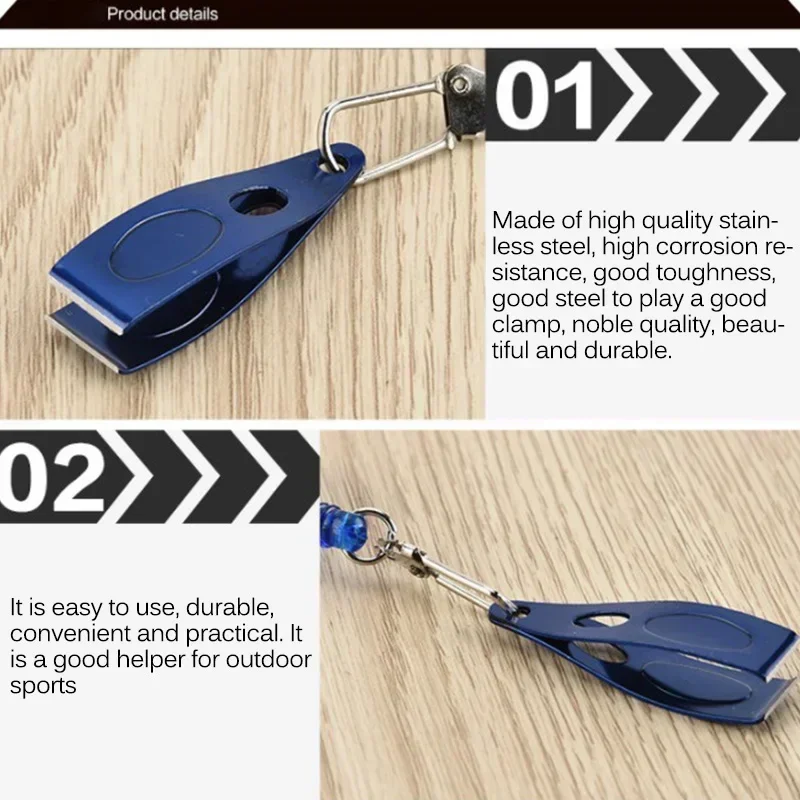 جديد في الهواء الطلق خيط صنارة - مراجعة Fishing Line Cutter وسعره