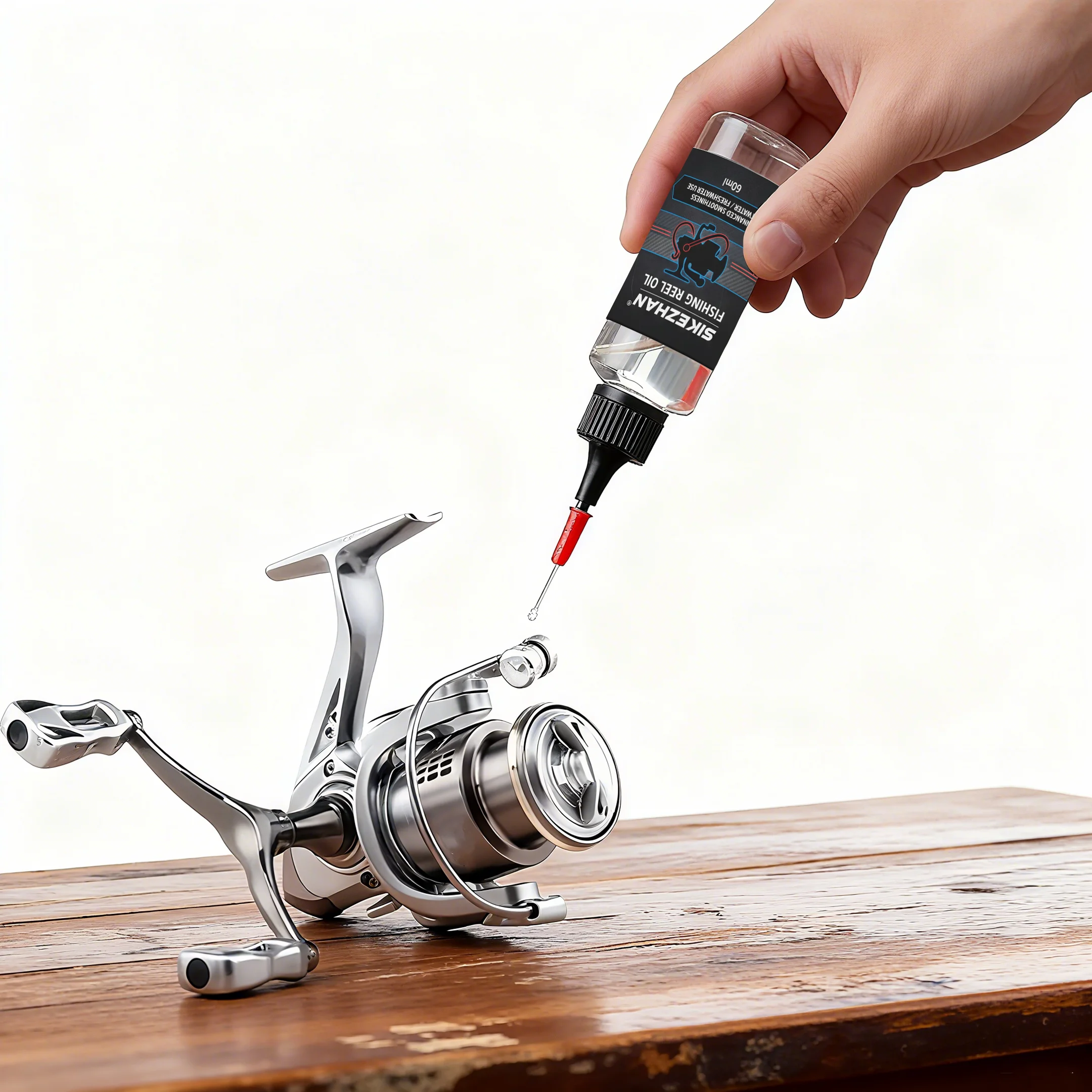زيت بكرة الصيد بإبرة دقيقة – م - مراجعة Fishing Line Dispenser وسعره